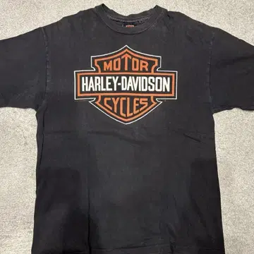 Harley-Davidson 일리노이 USA 블랙 페이드 셔츠