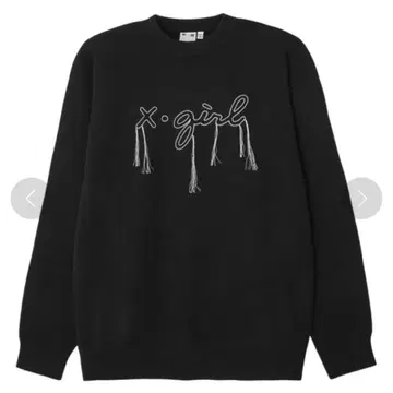 DROP STITCH LOGO KNIT TOP
