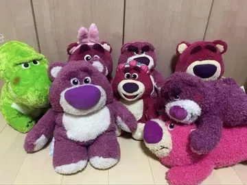 새상품 로초 렉스 봉제 인형 7개 세트 판매 토이스토리 Pixar