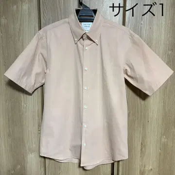 UNITED TOKYO 반팔 셔츠 사이즈 1 베이지