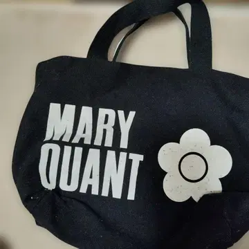 MARY QUANT 블랙 토트백