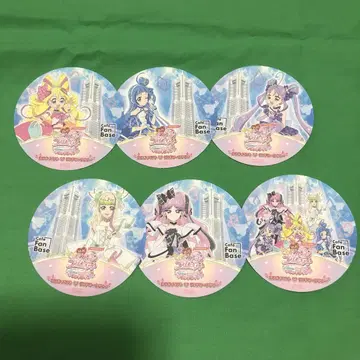 [ 풀컴프 ] 너와 아이돌 프리큐어 코스터 6장 세트