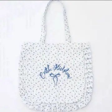 새상품 캐스키드슨 Cath Kidston 프릴 토트백 블루