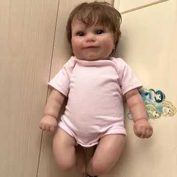 리얼한 실리콘 아기 인형 50cm