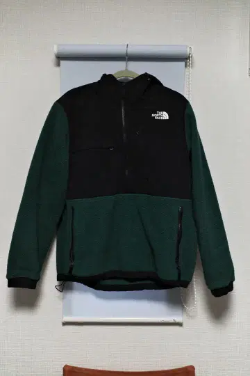 THE NORTH FACE 플리스 자켓 블랙 그린 데나리