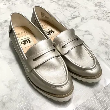 호킨스 스포츠 실버 로퍼 신발 23.5cm