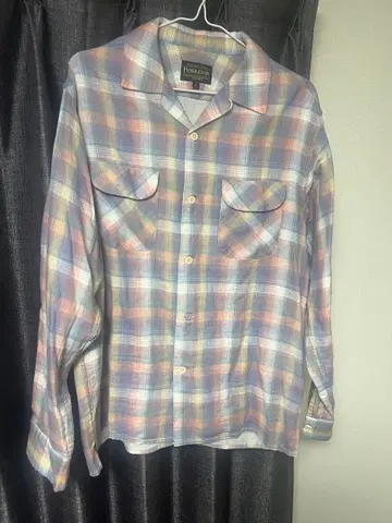 Pendleton 체크 무늬 셔츠 L