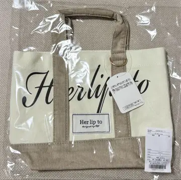 herlipto Mini Tote ivory