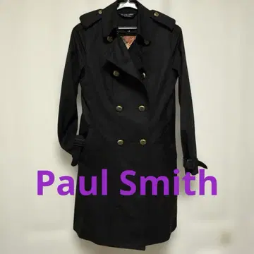PaulSmith 폴스미스 블랙 트렌치코트 골드 버튼 NO.9