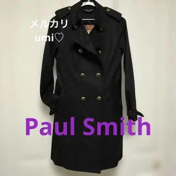 PaulSmith 폴스미스 블랙 트렌치코트 골드 버튼 NO.9