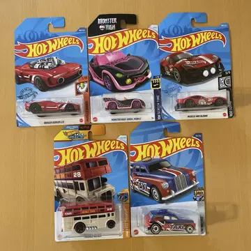 핫휠 Hot wheels 미니카 5개 세트
