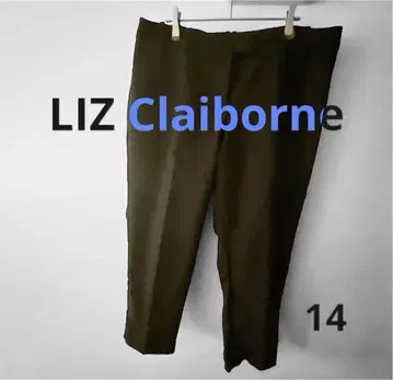 LIZ Claiborne [14] 여성용 블랙 슬랙스