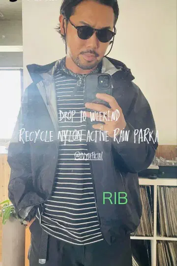 OVY Recycle Nylon Active Rain Parka