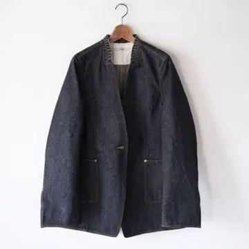새상품 pelleq Suvin Gold DenimJacket 렉 her.
