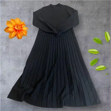 B:MING by BEAMS 블랙 니트 원피스 M