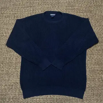LANDSEND 코튼 니트 구제 의류 스웨터