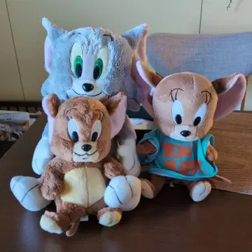 톰과 제리 봉제 인형 세트