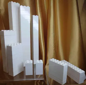 LEGO 정품 화이트 기본 블록 소량 모음