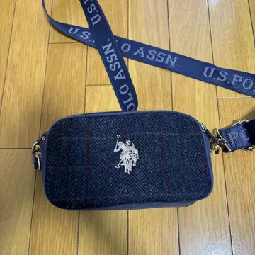 U.S. POLO ASSN. 네이비 숄더백
