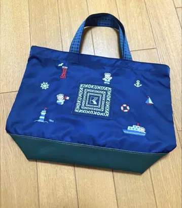키노쿠니야 x 파미리아 한정판 토트백
