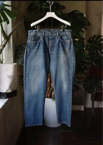 a.presse Washed Denim Wide Pants 32