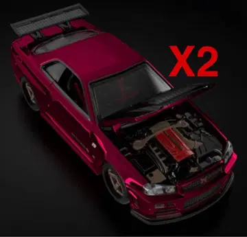핫휠 RLC 스카이라인 GT-R BNR34 2대