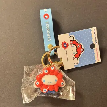 오사카 만박 시나모롤 회장 한정판 산리오 미야쿠미야쿠 키링
