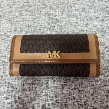 Michael Kors 장지갑 브라운/베이지