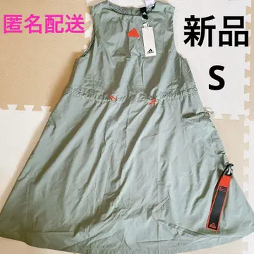 adidas 새상품 여성용 우븐 슬리브리스 원피스