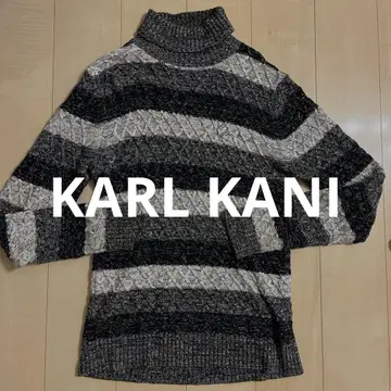 KARL KANI 칼카니 터틀넥 스웨터