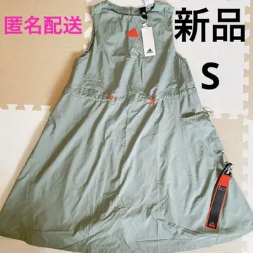 adidas 새상품 여성용 우븐 슬리브리스 원피스