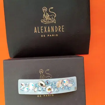 ALEXANDRE DE PARIS 큐빅 머리핀