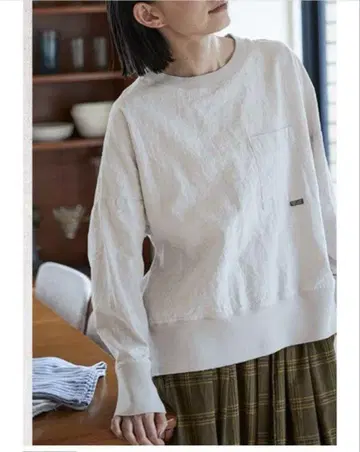 완판템 써니클라우드 서리내린 그레이 상의