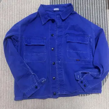 유로 빈티지 짧은 기장 박스 실루엣 80s