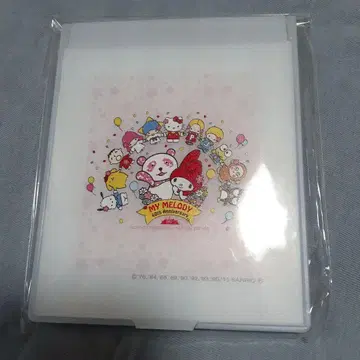 산리오 마이멜로디 40주년 컴팩트 거울 스탠드 거울