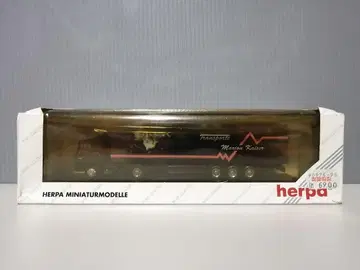 herpa MAN F90 유로 규격 박스 세미 트레일러 1/87