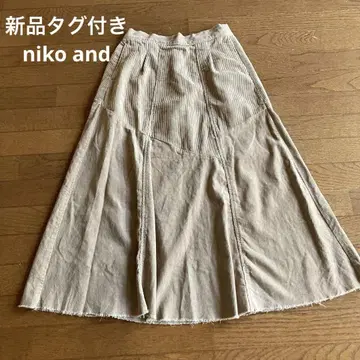 택 포함 새상품 Niko and 니코앤드 롱 스커트 사이즈 M
