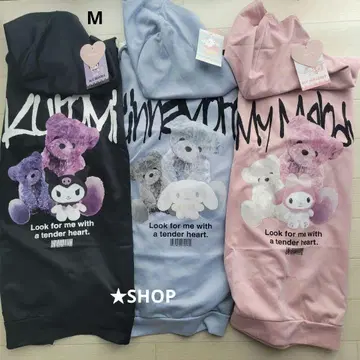 산리오 곰 후드티 저지 트레이닝복 마이멜로디 쿠로미 시나몬