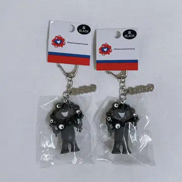블랙 미야쿠미야쿠 키링 세트