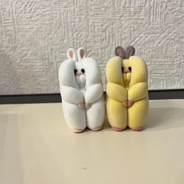 틈새 햄스터 피규어 마스코트 플로키 끼임
