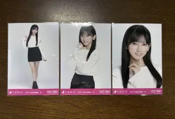 노기자카46 이케다 에레사 어깨 트임 상의 브로마이드 3종 컴프