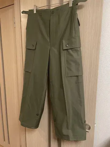 카고 팬츠 올리브 그린 82x80