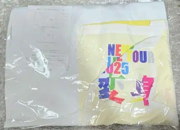 NEWS LIVE TOUR 2025 변신 티셔츠 마스 사이즈