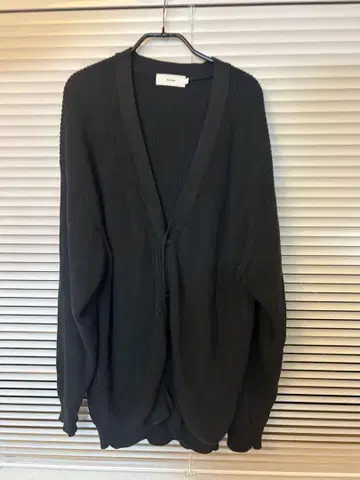 Graphpaper Suvin Loose Rib Cardigan