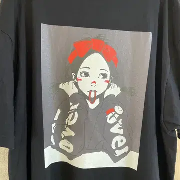 overprint POP ART Tee Bis size XXL
