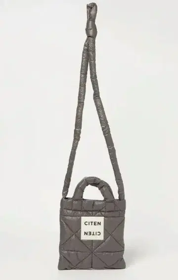 새상품 CITEN 퀼팅 숄더백 그레이