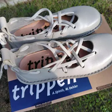 trippen 라이트 그레이 로퍼 35size
