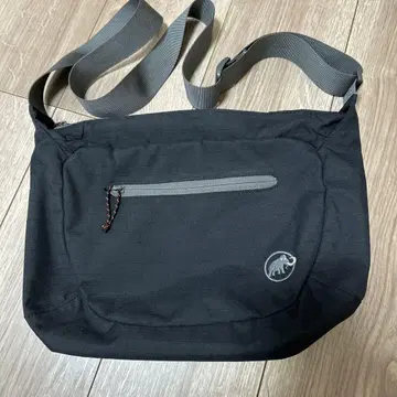 블랙 나일론 숄더백