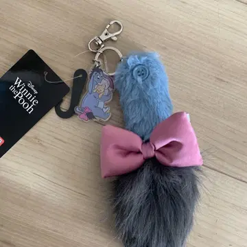 디즈니 곰돌이 푸 이요 꼬리 키체인 백참