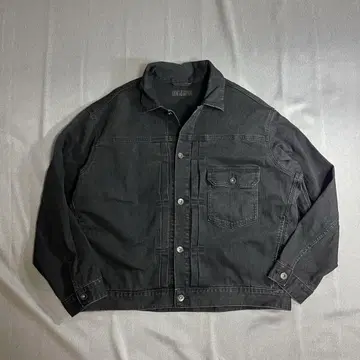 UNIQLO 유니클로 블랙 데님 자켓 남성용 1st 데님 자켓
